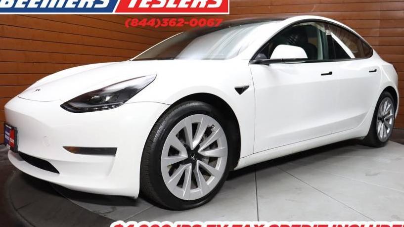 TESLA MODEL 3 2021 5YJ3E1EA9MF097258 image